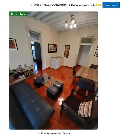 Heart Of Plaza San Martin - 2 Boutique Apartments Lima Eksteriør bilde